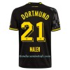 Camiseta de fútbol BVB Borussia Dortmund Malen 21 Segunda Equipación 2022-23 - Hombre